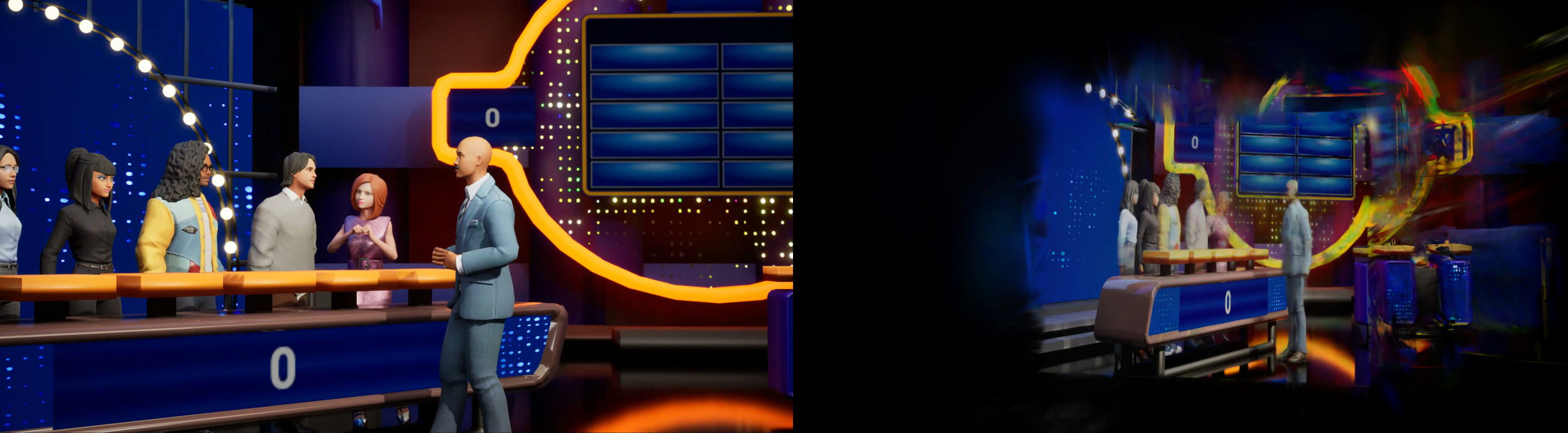 Left: source video frame. Right: the reconstruction.